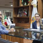 La gobernadora Evelyn Salgado Pineda sostuvo una reunión de trabajo con el secretario de Agricultura, Ganadería, Pesca y Desarrollo Rural, Alejandro Zepeda Castorena