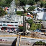 Avanza en Chilpancingo construcción del puente vehicular en la colonia Obrera