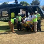 Traslada la SSG a paciente con traumatismo desde Chilpancingo a la Ciudad de México