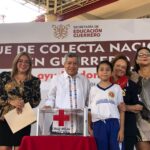 EL TITULAR DE LA SEG INICIÓ COLECTA DE LA CRUZ ROJA EN EL SECTOR EDUCATIVO, EN ACAPULCO