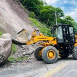 Atiende Cicaeg derrumbe en la carretera federal Chilpancingo – Iguala