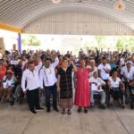 Constata Liz Salgado funcionamiento de los programas de asistencia alimentaria en San Marcos