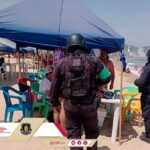 PROMUEVE POLICÍA ECOLÓGICA EL CUIDADO Y LA PRESERVACIÓN DEL MEDIO AMBIENTE EN PLAYAS DE ACAPULCO