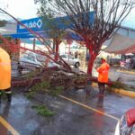 SGIRPCGRO atiende incidencias generadas por tormenta local en Chilpancingo