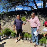 Secretario de Medio Ambiente y Recursos Naturales Encabeza Tercera entrega de 10 mil plantas