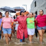 Prioriza la gobernadora Evelyn Salgado el rescate de personas de la zona de inundación en Acapulco