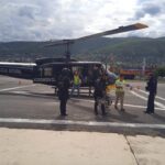 Logra la SSP Guerrero traslado aéreo urgente de un bebé de la Sierra a Chilpancingo