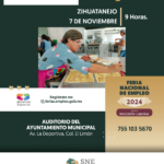 Feria Nacional de Empleo para la Inclusión Laboral 2024 Zihuatanejo