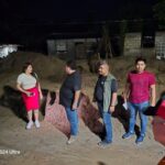 Atiende Evelyn Salgado a la población afectada en Tecpan de Galeana