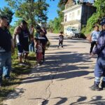 La SGIRPCGRO verifica afectaciones por John en Malinaltepec, en la región de la Montaña