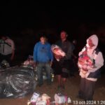 La SGIRPCGRO continúa la entrega de apoyos a familias del municipio de Acatepec afectadas por el Huracán John