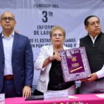 La gobernadora Evelyn Salgado entregó su Tercer Informe de Gobierno al Congreso de Guerrero