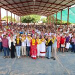 La gobernadora Evelyn Salgado continúa entregando apoyos a damnificados por John para Zirándaro y municipios de la Tierra Caliente