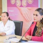 Refrenda Evelyn Salgado su compromiso con la lucha contra el cáncer de mama