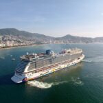 Con fiesta guerrerense da Evelyn Salgado bienvenida al crucero Norwegian Encore en Acapulco