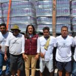 Recibe Gobierno del Estado donación de 43 mil 200 botellas de agua del Grupo Modelo México 