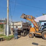 La SDUOPOT removió más de 44 mil toneladas de escombros en Acapulco, tras el paso del Huracán Otis