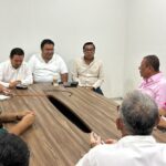 Personal de la Secretaría General de Gobierno, dio apertura a un diálogo abierto con locatarios de los mercados de artesanías