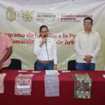 La SEFODECO entregó apoyos artesanos damnificados de los municipios de Ometepec, Tlacoachistlahuaca y Xochistlahuaca