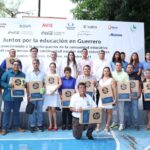 Resultado de las gestiones de la gobernadora, Evelyn Salgado ante fundaciones se entregarán 15 aulas de medios en Guerrero.