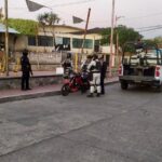 Despliegue de seguridad en la cabecera municipal de Teloloapan en la región Norte