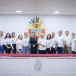 Evelyn Salgado se reúne con el Patronato de la Feria de Navidad y Año Nuevo de Chilpancingo