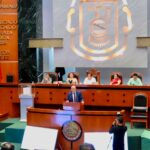 Comparece ante el pleno de la LXIV Legislatura del Estado el titular de SEPLADER, René Vargas