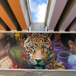 Artistas guerrerenses muestran su talento a través de murales en los que se plasma la resiliencia de los habitantes de Acapulco y Coyuca de Benítez