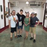 Familias acapulqueñas y turistas visitan el Museo de la Máscara en Acapulco
