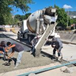 Avanzan los trabajos de rehabilitación del encauzamiento del Río Huacapa