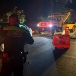 Continua el apoyo vial sobre la avenida Escénica del puerto de Acapulco