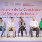 Evelyn Salgado supervisa obras del Centro de Justicia de Taxco y reitera apoyo a migrantes deportados