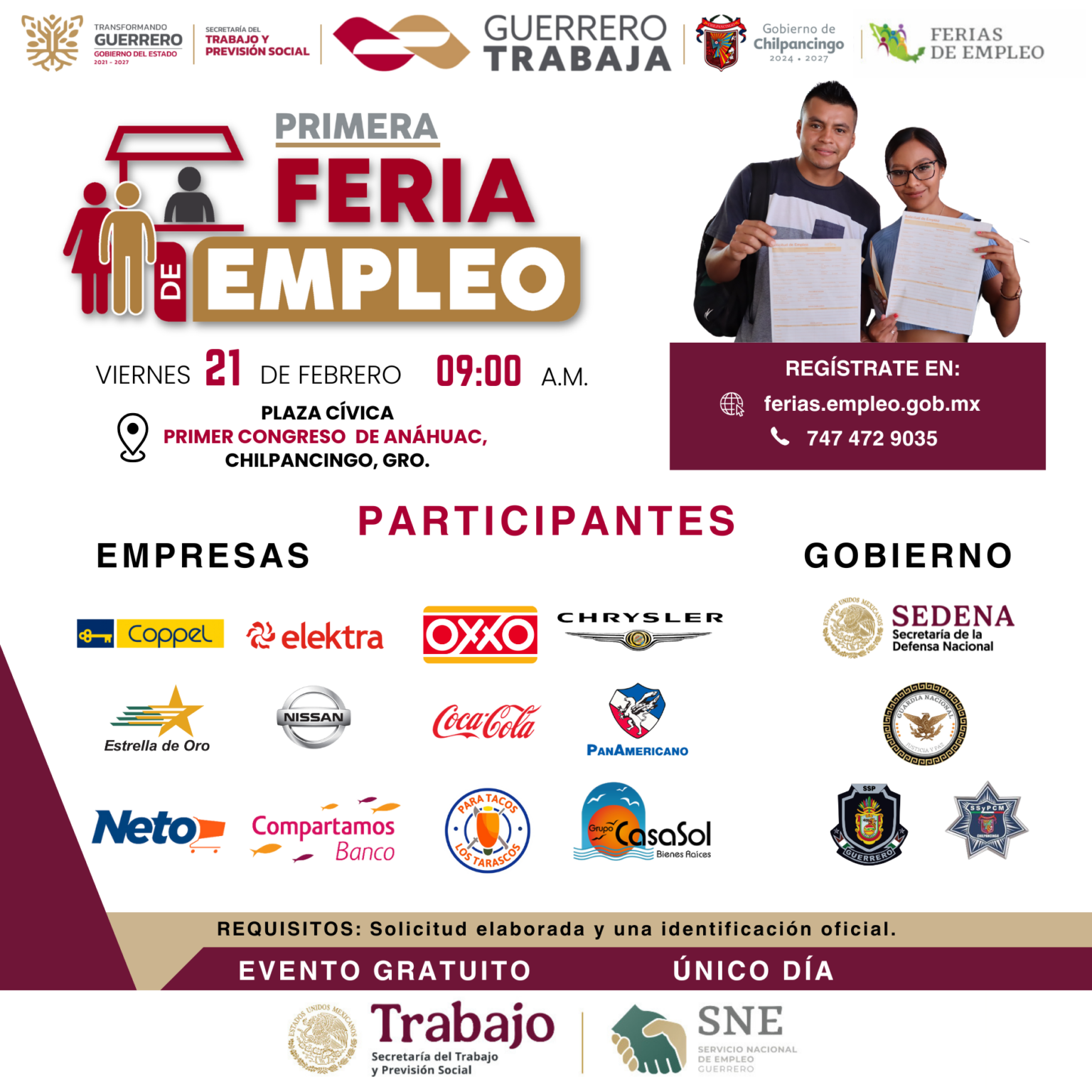 Llega la Feria de Empleo Chilpancingo 2025 con más de 400 vacantes ...