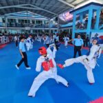 Gran participación de atletas en el campamento de Taekwondo entre Guerrero y Morelos