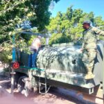 Aplica la SSG larvicida en pipas de agua de la capital para prevenir enfermedades transmitidas por mosquitos