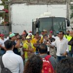 El titular de Sectur Guerrero, Simón Quiñones se reúne con trabajadores de la Promotora de Playas Acapulco para atender demandas