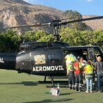 Traslada la SSG vía aérea a una femenina de Tlapa a Acapulco para recibir atención médica