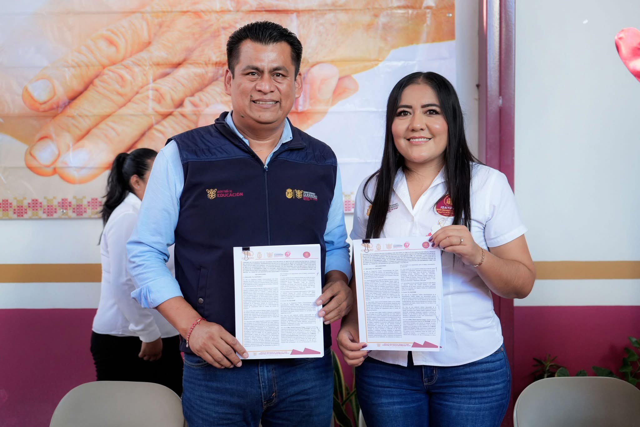 FIRMA DE CONVENIO ENTRE EL ICATEGRO E IGATIPAM. | Gobierno del Estado ...