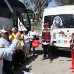 Da salida al primer grupo del 2025 de adultos mayores inscritos en el programa Lazos Migrantes