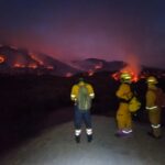 SGIRPCGRO atiende incendio forestal en Iguala y en Tlapa, se sofocó, no presentan riesgo para la población