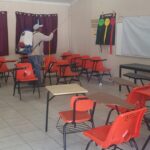 Visita Salud estatal unidades académicas de Chilpancingo en atención a supuesto brote de pulgas y garrapatas