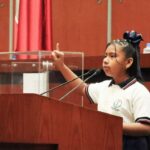 Niñas y niños de diversas regiones del estado participaron en el Parlamento Infantil del Congreso de Guerrero