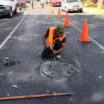Continúan las obras de rehabilitación en la avenida Ruffo Figueroa de Chilpancingo