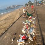 Inicia la promotora de playas de Acapulco con la limpieza de la bahía