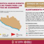 Nuevo evento de Mar de Fondo afectará las costas de Guerrero a partir del 15 de mayo: SGIRPCGRO