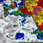Continúa el pronóstico de lluvias fuertes para Guerrero durante la noche y madrugada