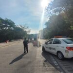 Continúa con la vigilancia en el carril Sur-Norte del crucero de Tierra Colorada de la Autopista del Sol
