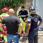 Gobierno del estado atiende reporte de fuga de amoniaco en la ciudad de Tixtla