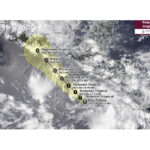 Se forma el Potencial Ciclón Tropical Cinco_E frente a las costas de Chiapas