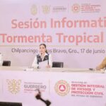 Anuncia Evelyn Salgado suspensión de clases en Guerrero por tormenta “Erick”